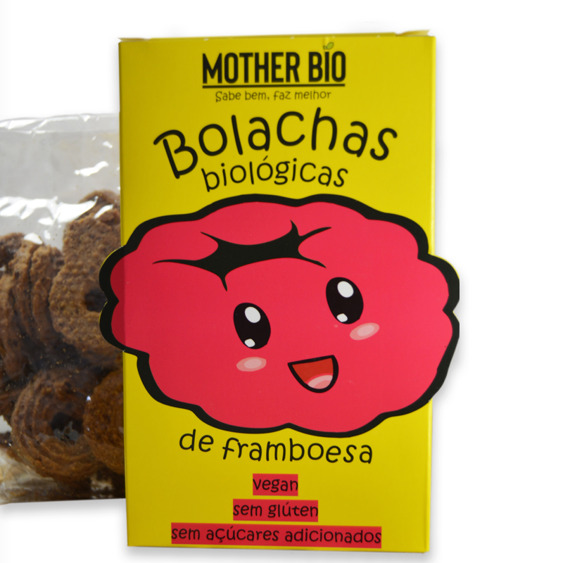 Bolachas Biológicas de Framboesa Mother Bio