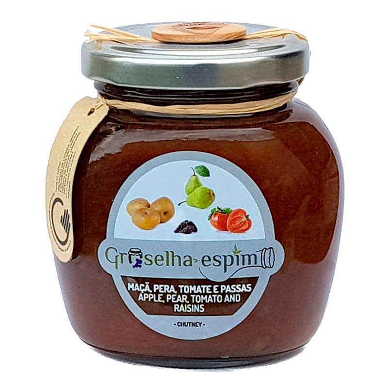 Chutney de Maçã, Pera, Tomate e Passas