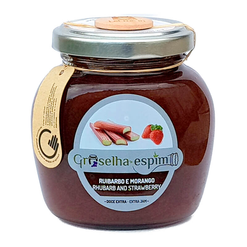 Doce de Ruibarbo e Morango