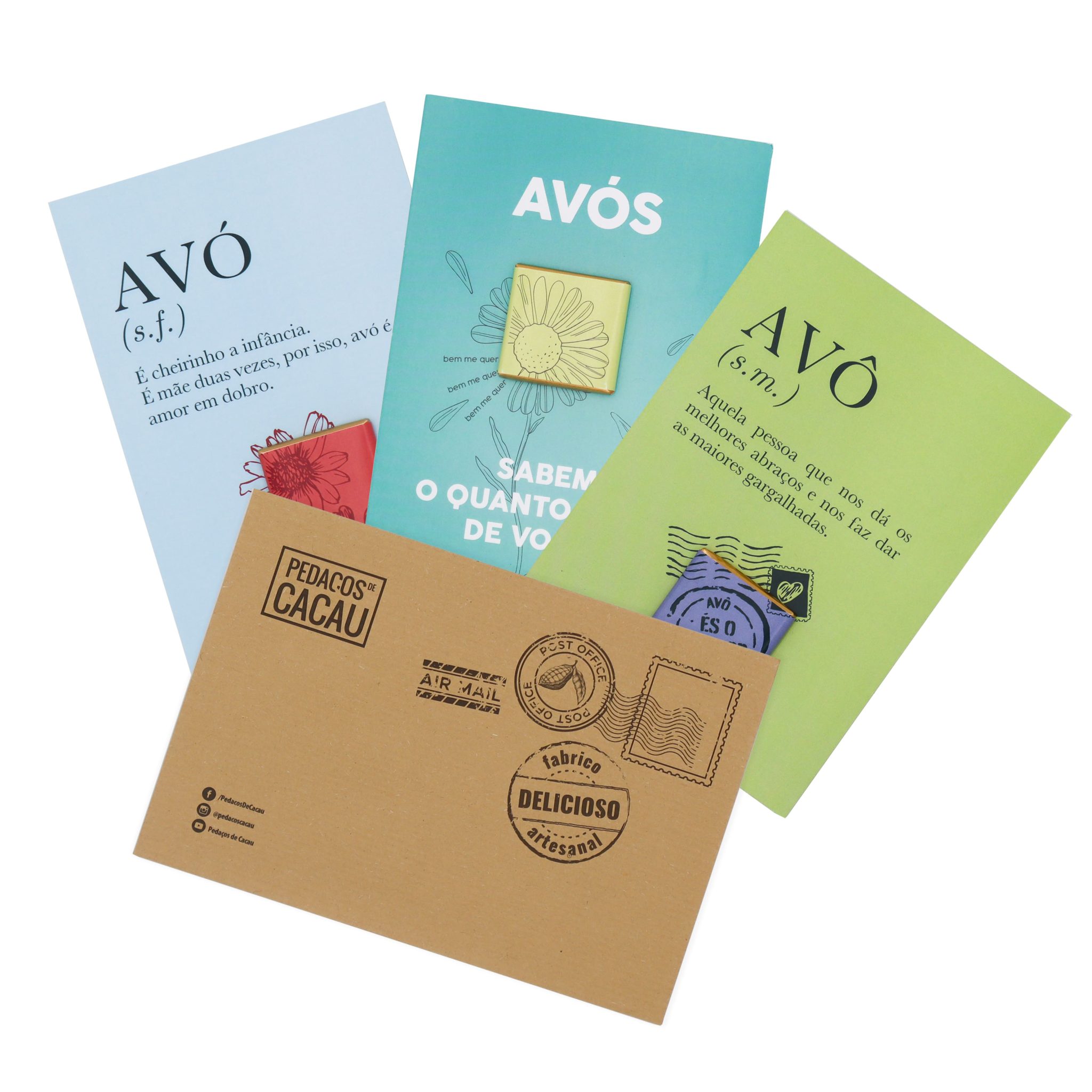 Postal com Napolitana – Mensagens para os Avós